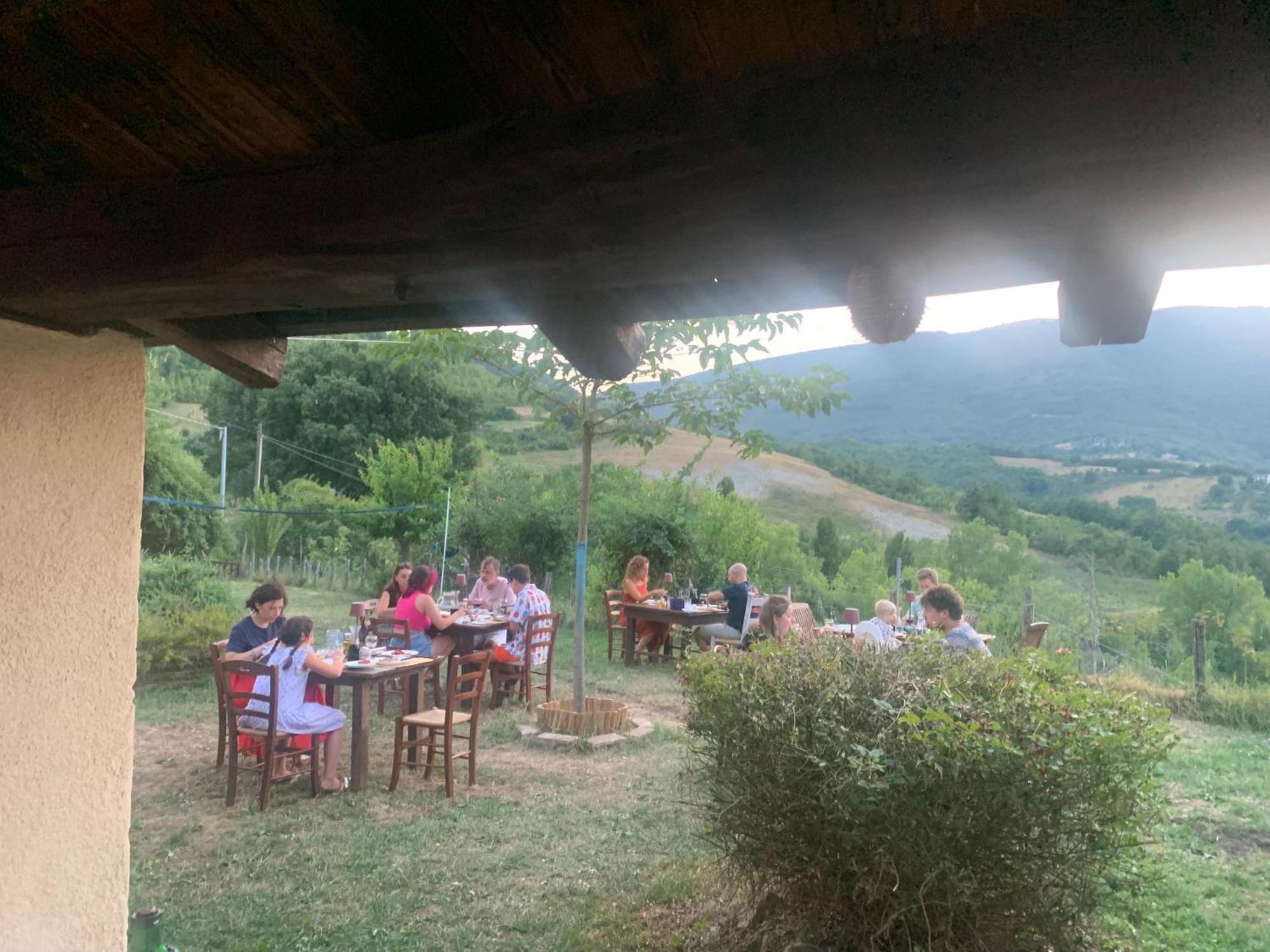 Agriturismo Il Covo Del Solengo Valtopina Экстерьер фото